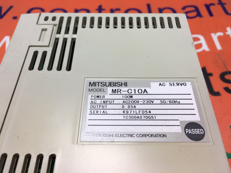 AC SERVO MITSUBISHI MR-C10A - PLC DCS SERVO Control MOTOR POWER